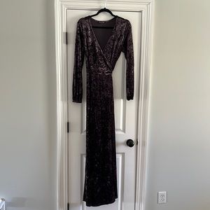 Gianni Bini velvet maxi